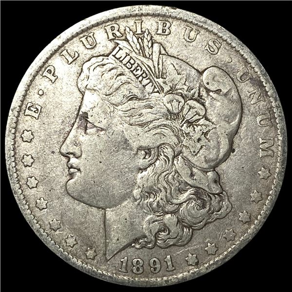 1891-O Silver Morgan Dollar LIGHTLY  CIRCULATED