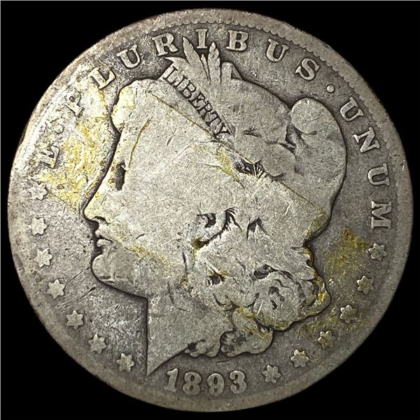 1893-CC Silver Morgan Dollar NICELY  CIRCULATED