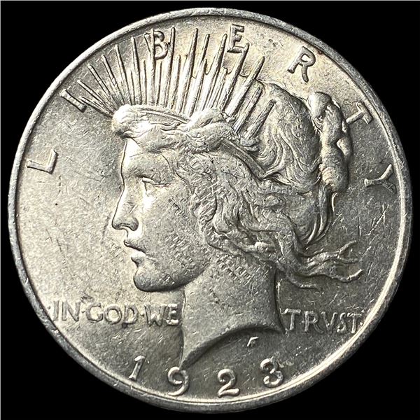 1923 Silver Peace Dollar CLOSELY UNCIRCULATED