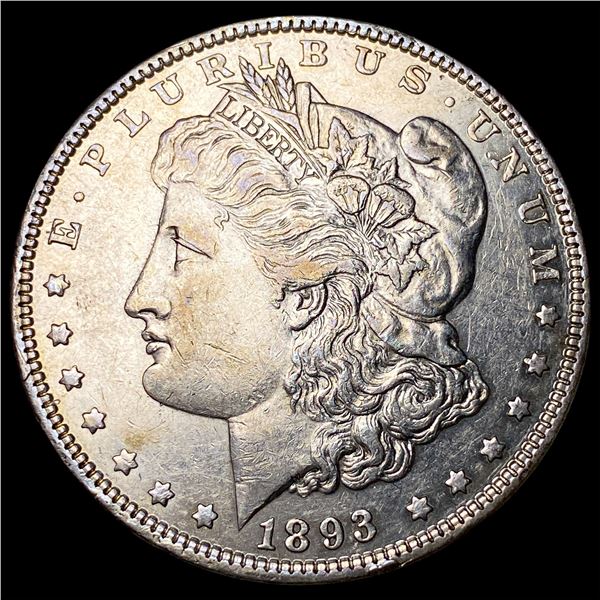 1893 Silver Morgan Dollar CHOICE AU