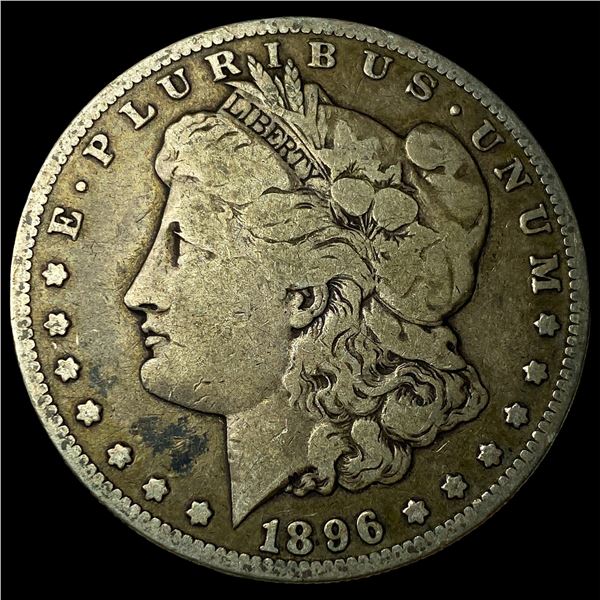 1896-S Silver Morgan Dollar LIGHTLY  CIRCULATED