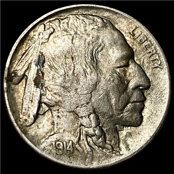 1914 Buffalo Nickel CHOICE AU