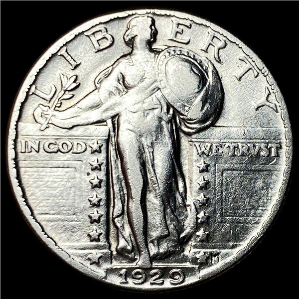 1929 Silver Standing Liberty Quarter CLOSELY  UNCIRCULATED