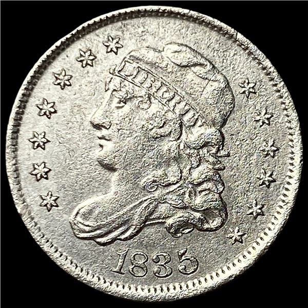 1835 Capped Bust Half Dime CLOSELY  UNCIRCULATED