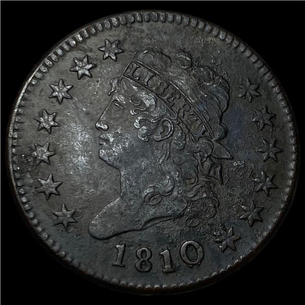 1810/09 Classic Head Large Cent CLOSELY  UNCIRCULATED