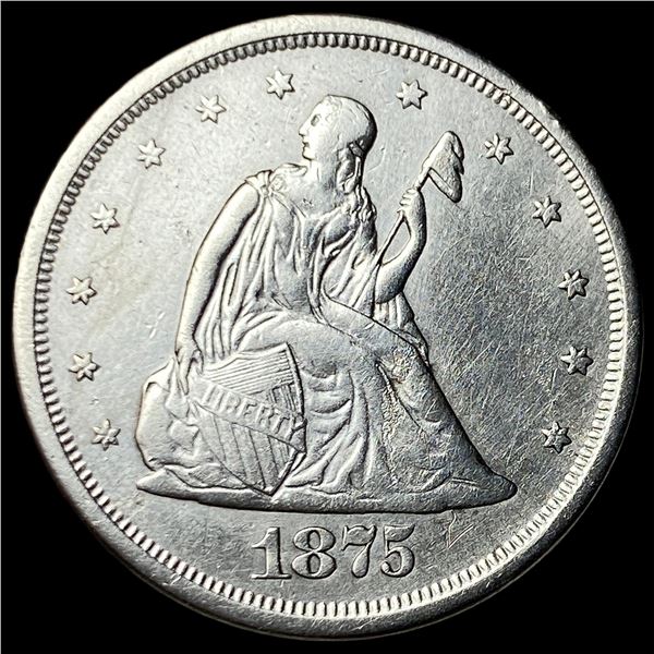 1875-S Silver Twenty-Cent Piece UNCIRCULATED