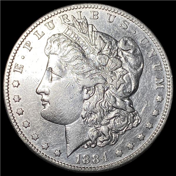 1884-S Silver Morgan Dollar CLOSELY UNCIRCULATED