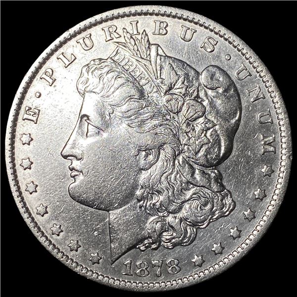 1878 Silver Morgan Dollar CLOSELY UNCIRCULATED