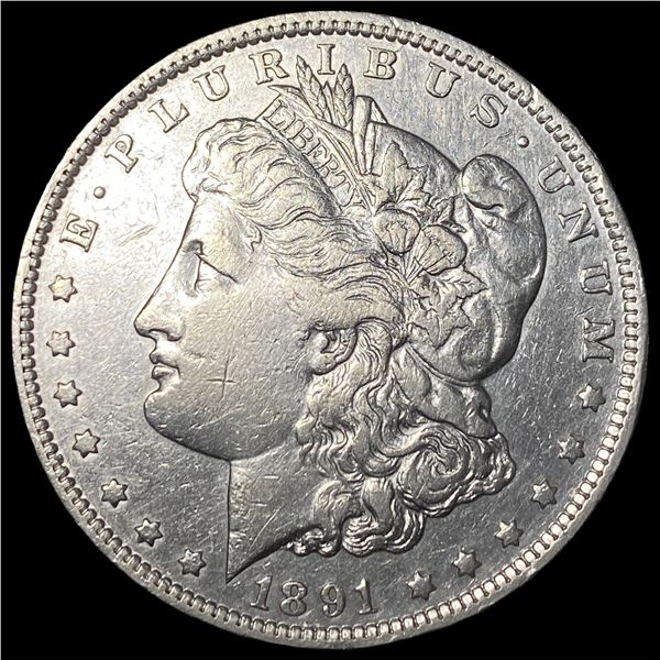 1891-O Silver Morgan Dollar CLOSELY UNCIRCULATED