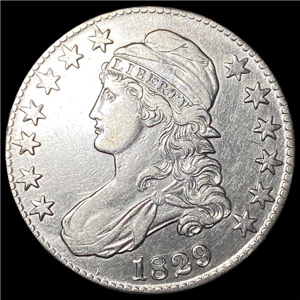 1829 Capped Bust Half Dollar CHOICE AU