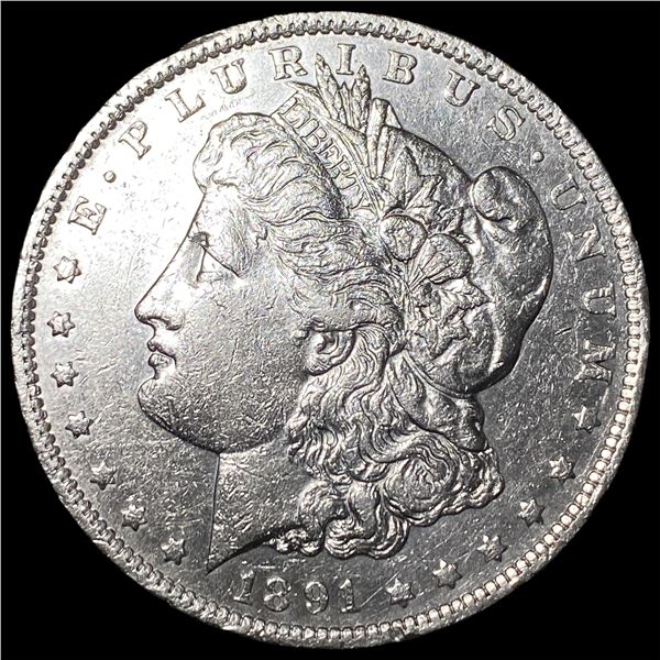 1891-O Silver Morgan Dollar CLOSELY UNCIRCULATED