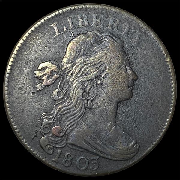 1803 Draped Bust Large Cent NEARLY UNCIRCULATED