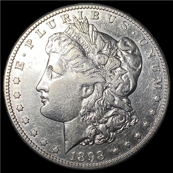 1898-S Silver Morgan Dollar CLOSELY UNCIRCULATED