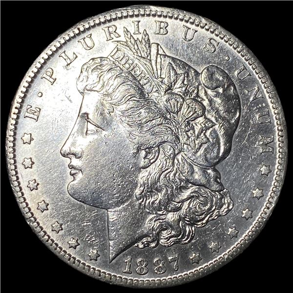 1887-S Silver Morgan Dollar CLOSELY UNCIRCULATED