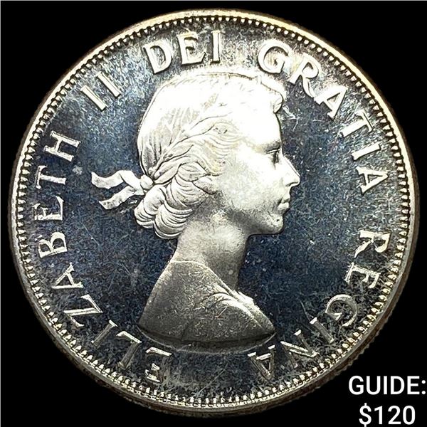 1959 Canada Silver 50 Cents