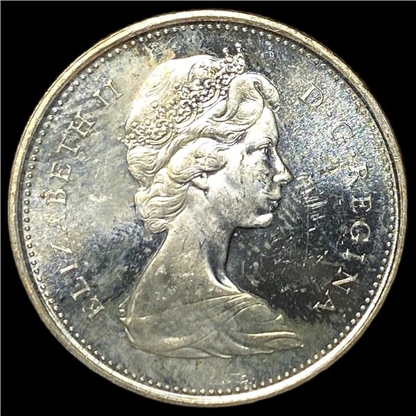 1965 Canada Silver 25 Cents GEM PROOF