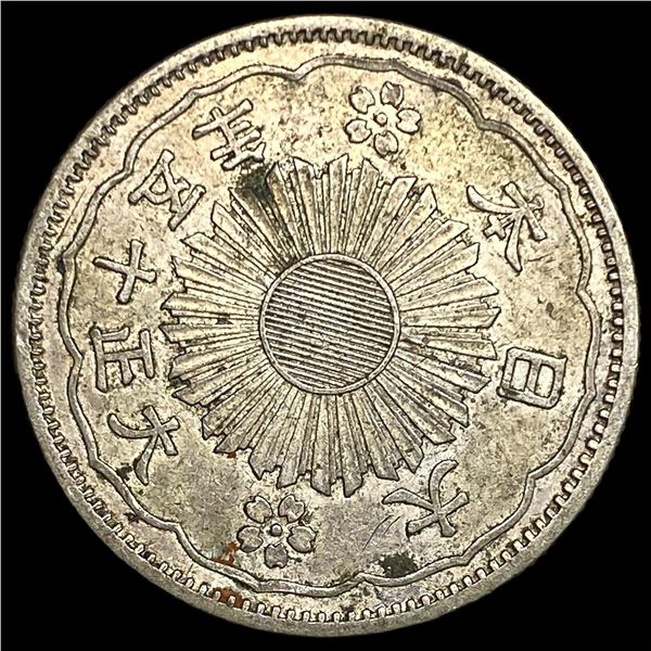 1926[YR 15] Japan SIlver 50 Sen