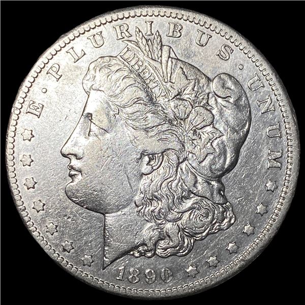 1890-CC Silver Morgan Dollar CLOSELY UNCIRCULATED