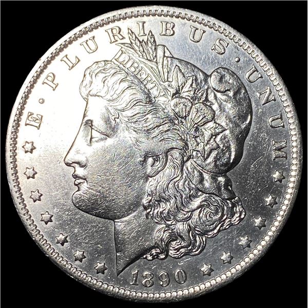 1890-O Silver Morgan Dollar CHOICE AU