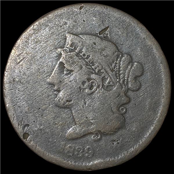 1829 Coronet Head Large Cent LIGHTLY CIRCULATED