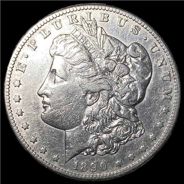 1890-CC Silver Morgan Dollar CLOSELY UNCIRCULATED