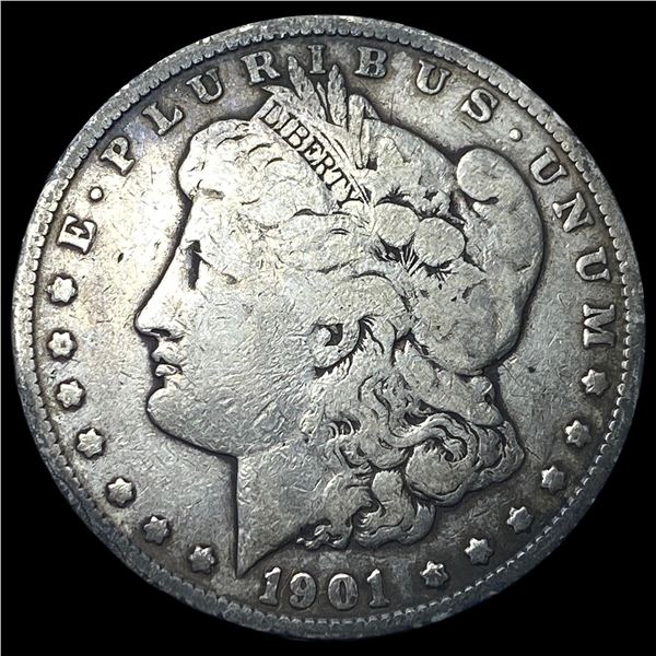 1901 Morgan Silver Dollar LIGHTLY CIRCULATED