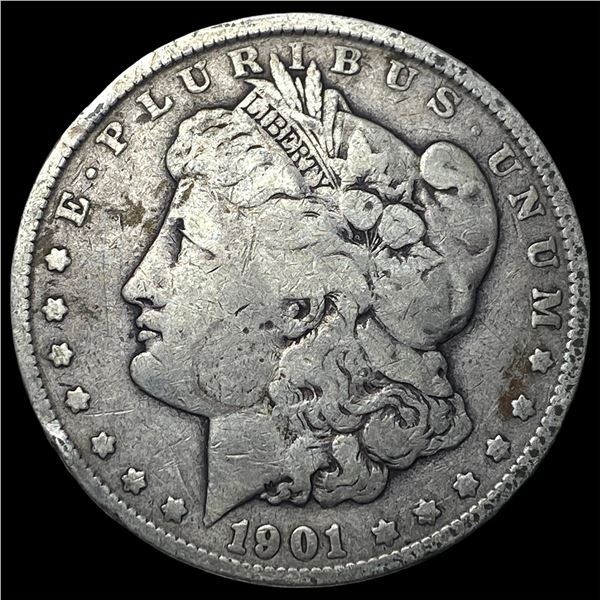 1901 Morgan Silver Dollar LIGHTLY CIRCULATED