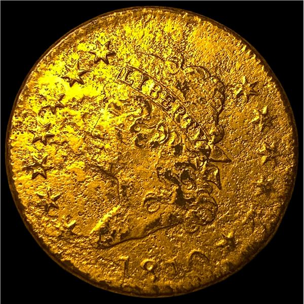 1810 Coronet Head Large Cent HIGH GRADE