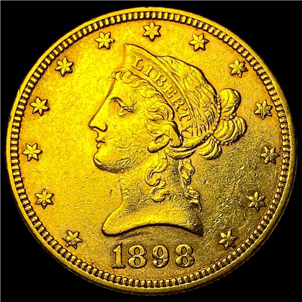1898 Liberty Head $10 Eagle CHOICE BU