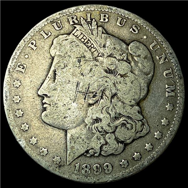 1899-O Micro O Morgan Silver Dollar ABOUT  UNCIRCULATED