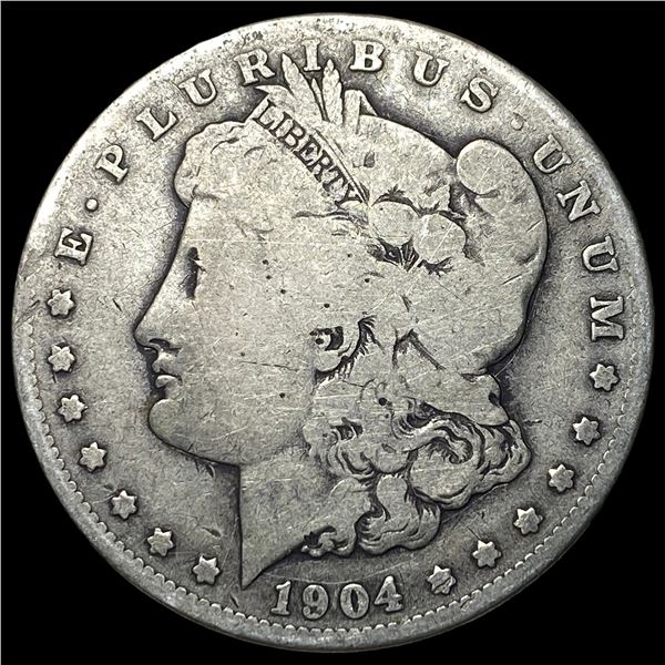 1904-S Silver Morgan Dollar NICELY CIRCULATED