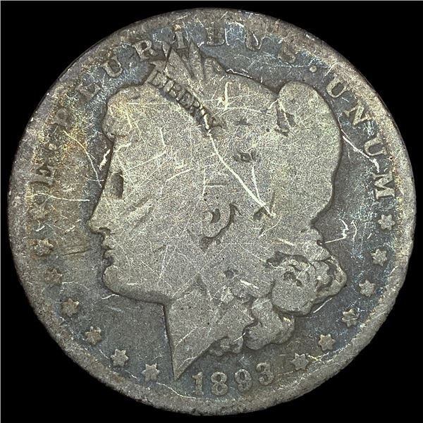 1893 Morgan Silver Dollar NICELY CIRCULATED