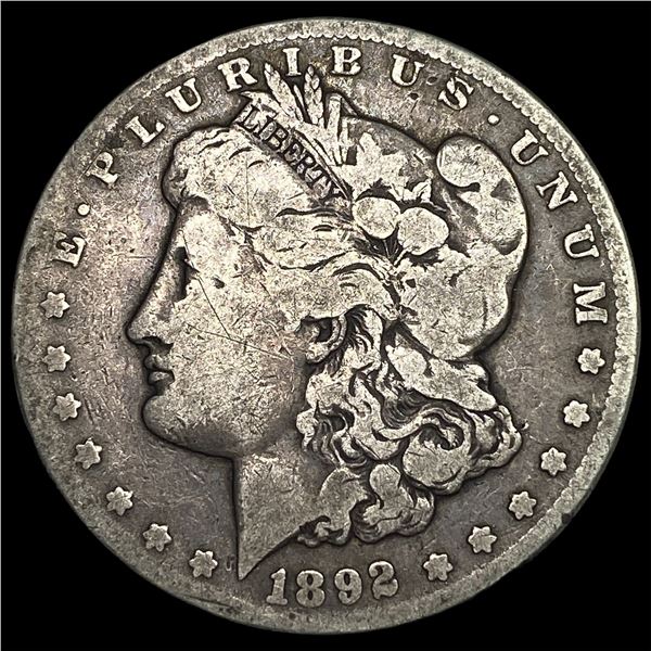 1892-CC Silver Morgan Dollar NICELY CIRCULATED