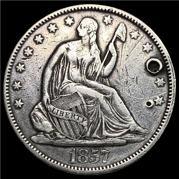 1857 Seated Liberty Half Dollar HIGH GRADE
