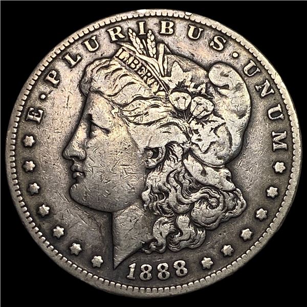 1888-S Morgan Silver Dollar LIGHTLY CIRCULATED