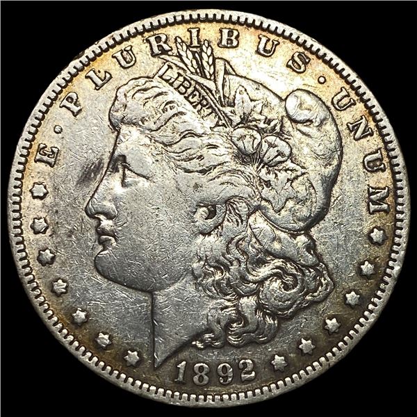 1892-O Morgan Silver Dollar NEARLY UNCIRCULATED