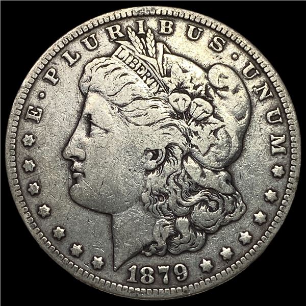 1879-S rev78 Silver Morgan Dollar LIGHTLY CIRCULATED