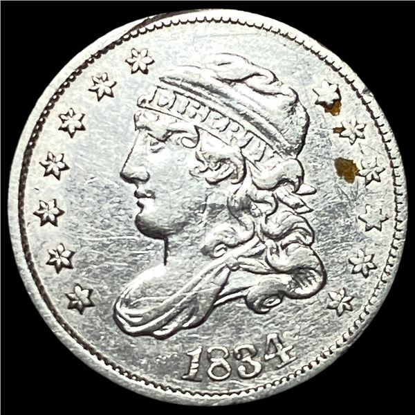 1834 Capped Bust Half Dime UNCIRCULATED