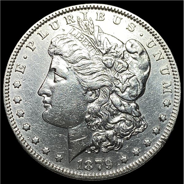 1879 Silver Morgan Dollar CHOICE AU