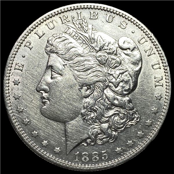 1885-S Morgan Silver Dollar CHOICE AU