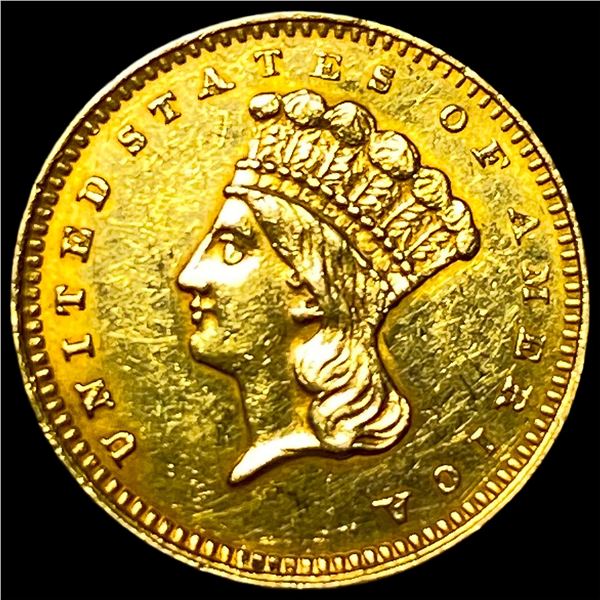 1854 Gold $1 Indian Princess Head Type 2 HIGH GRADE