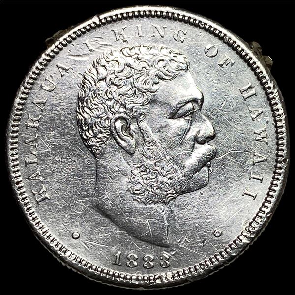 1883 Hawaii Silver 1/2 Dollar HIGH GRADE