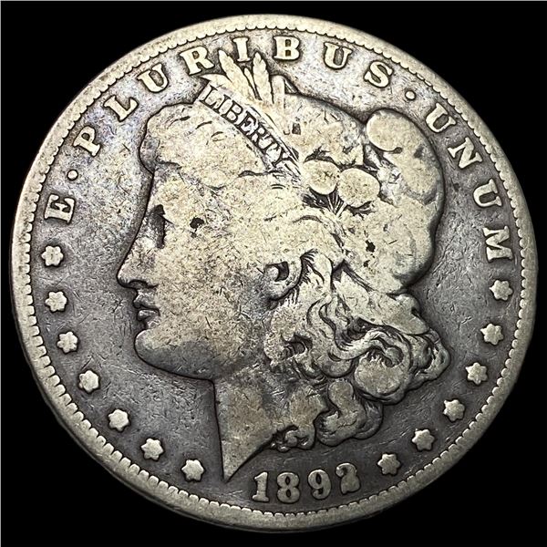 1892-CC Silver Morgan Dollar NICELY CIRCULATED