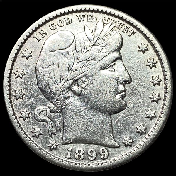 1899 Barber Quarter CHOICE AU
