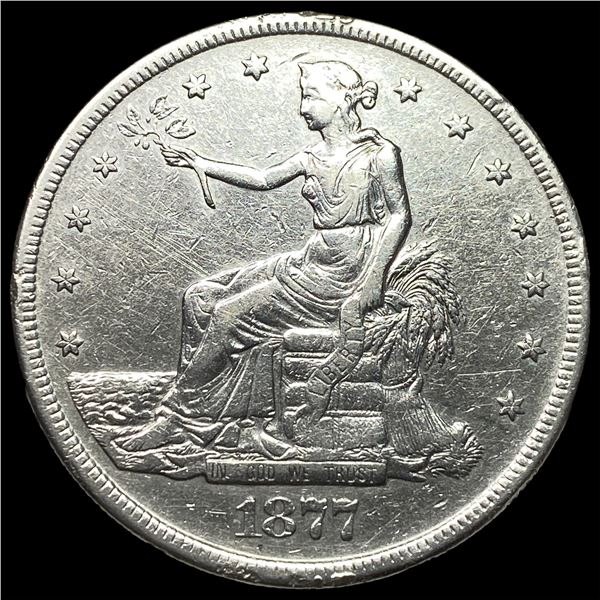 1877-S Silver Trade Dollar CLOSELY UNCIRCULATED