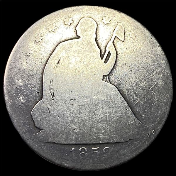 1850-O Silver Seated Liberty Half Dollar HIGH GRADE