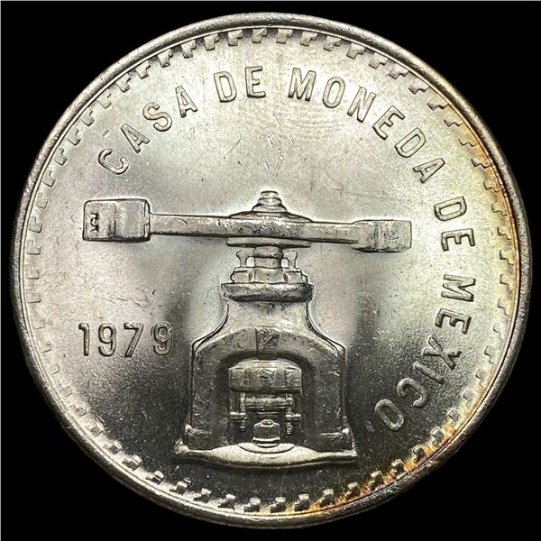 1979 Mexico Silver 1 Onza (Casa de Moneda) GEM BU