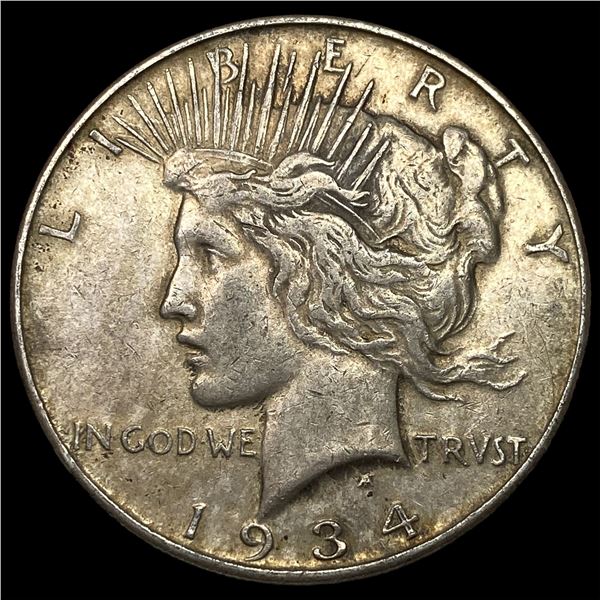 1934-D Silver Peace Dollar CLOSELY UNCIRCULATED