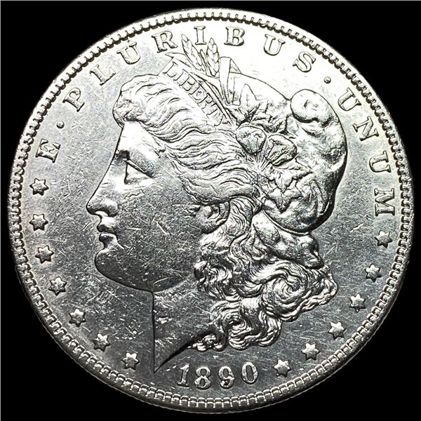 1890-S Morgan Silver Dollar CHOICE AU