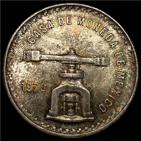 1979 Mexico Silver 1 Onza Libertad (Casa de Moneda) GEM BU